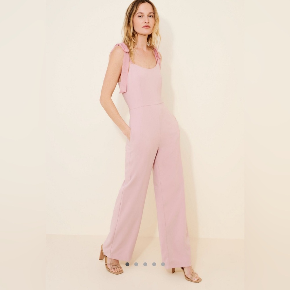 Adelyn Rae Strapless Pink Dress